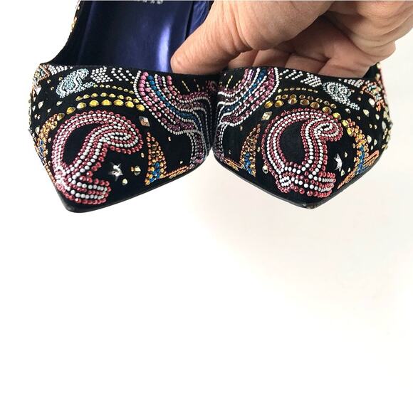 *NEW Christian Louboutin Hot Chick Limited Edition Crystals Embellished Pumps 36 - Picture 5 of 12